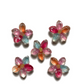 Multicolor Floral Magnets