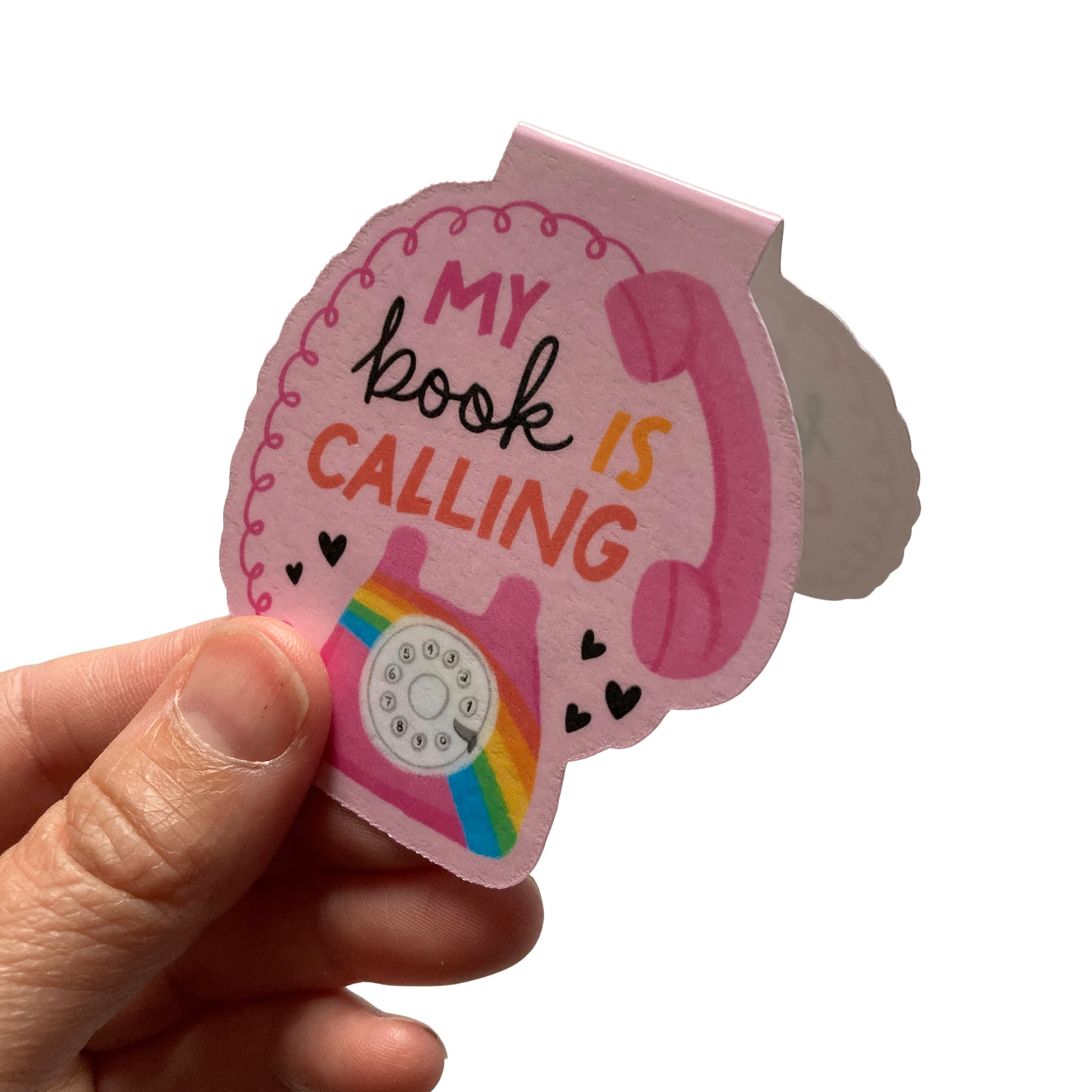 My Book Is Calling Magnetic Bookmark