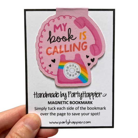 My Book Is Calling Magnetic Bookmark