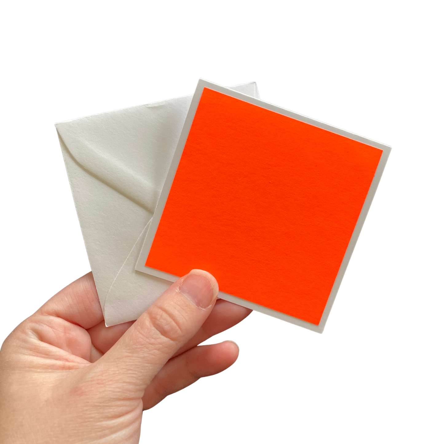 3x3 Neon Geometric Note Cards