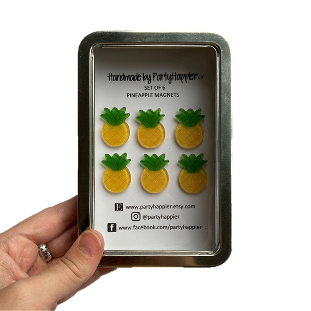 Pineapple Magnets