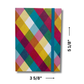 Colorful Plaid Chunky Notepad