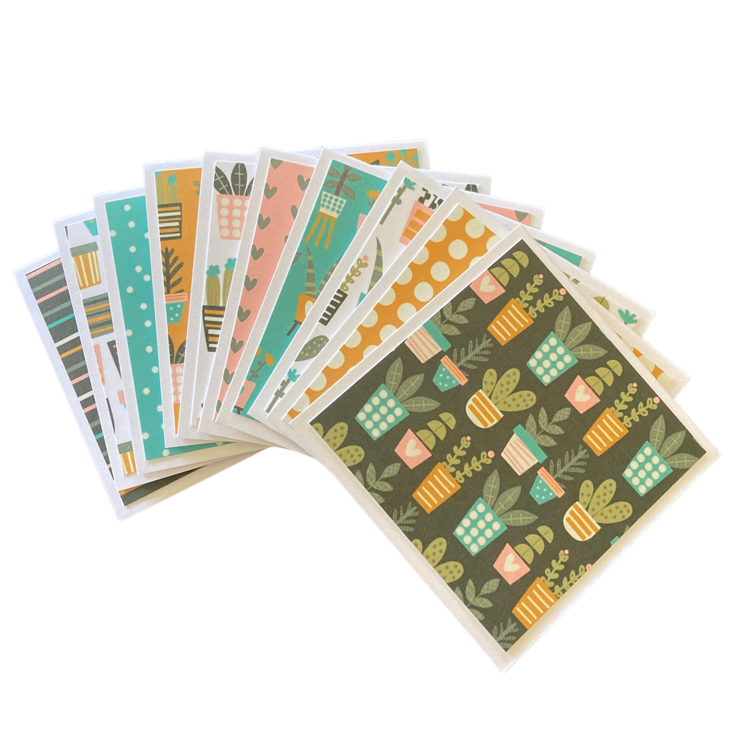 3x3 Plant Life Note Cards