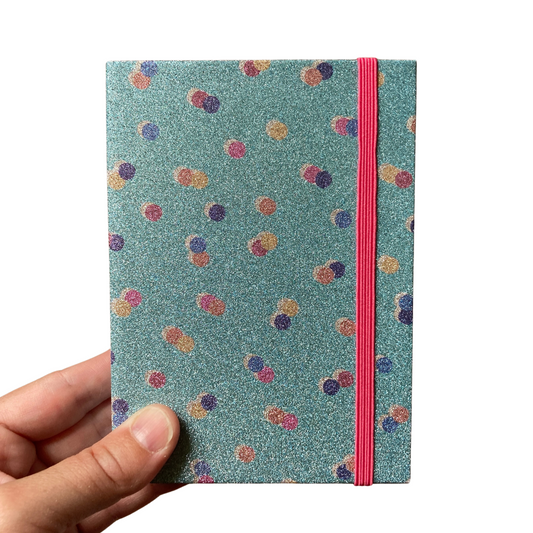 Glam Glitter Dots Chunky Notepad