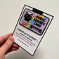 Public Library Card Magnetic Bookmark