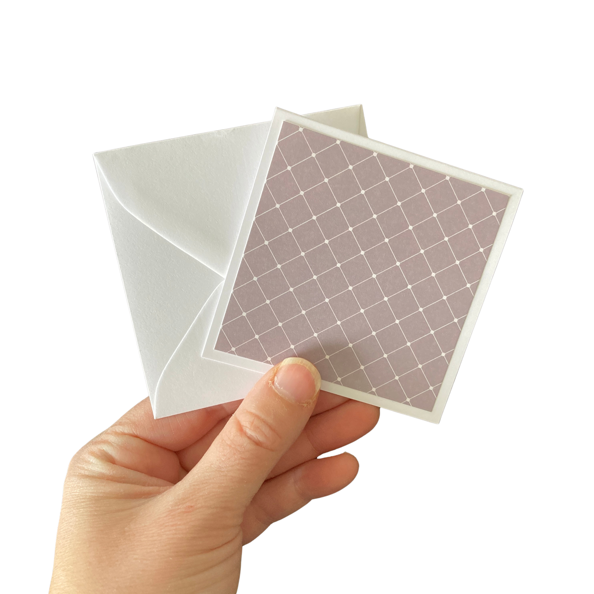 3x3 Berry Blush Note Cards