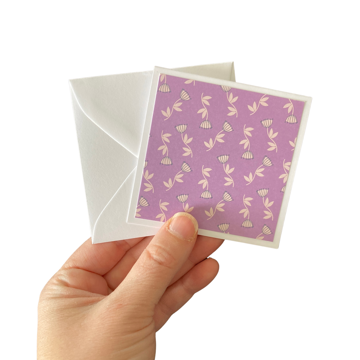 3x3 Berry Blush Note Cards