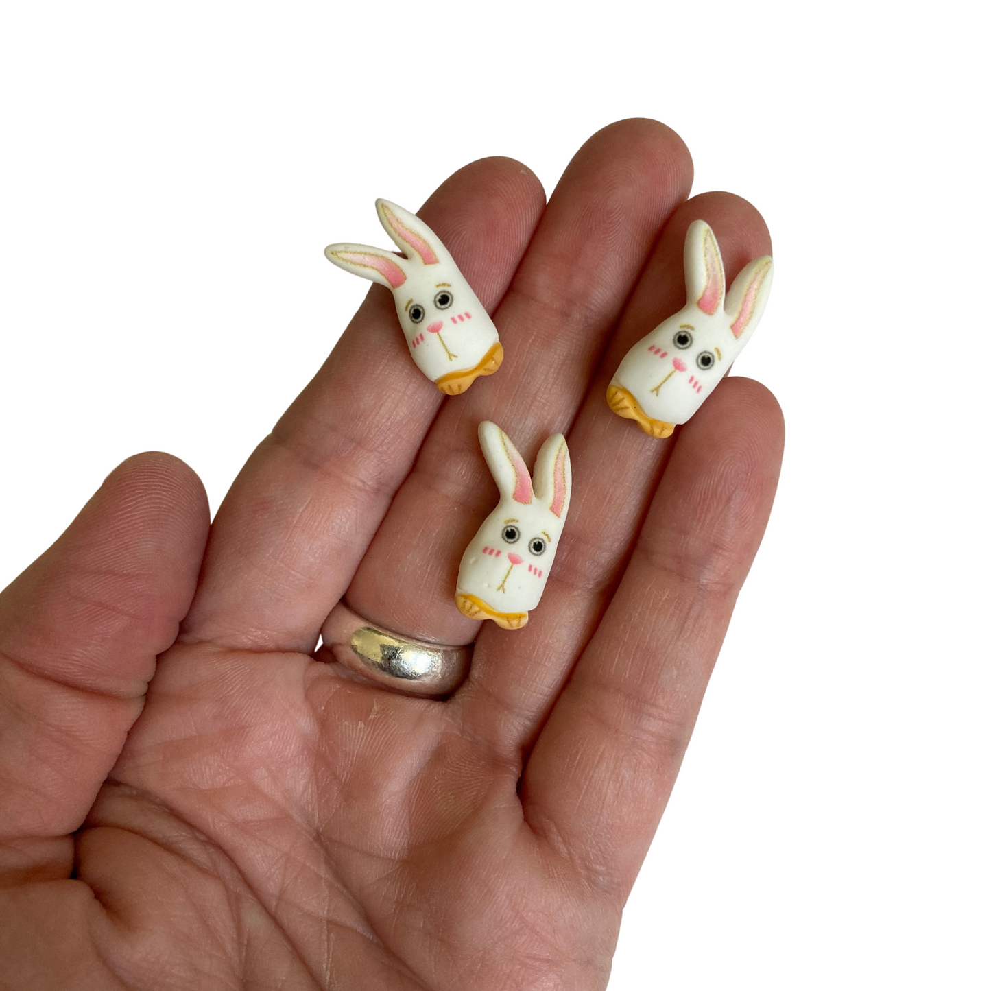 Mini Rabbit Head Magnets