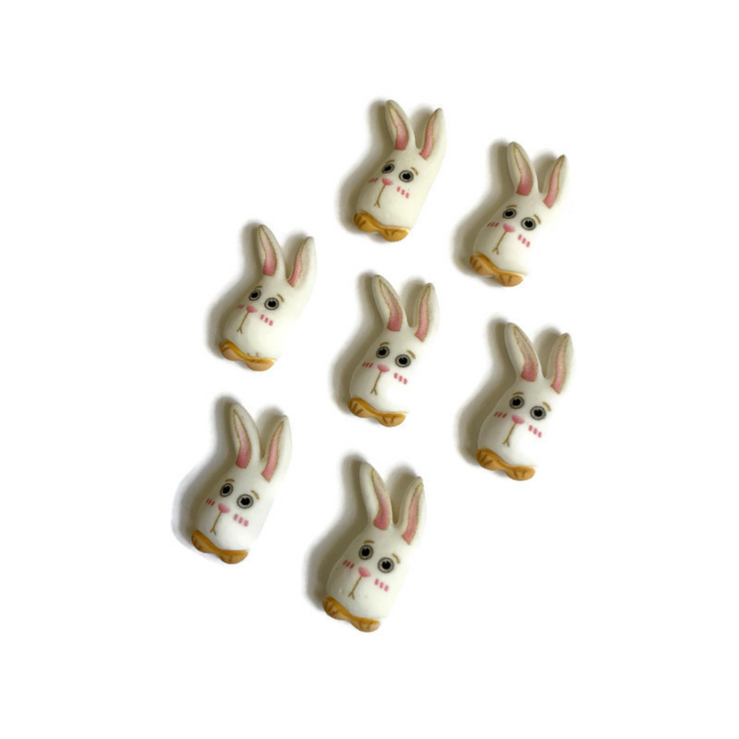 Mini Rabbit Head Magnets