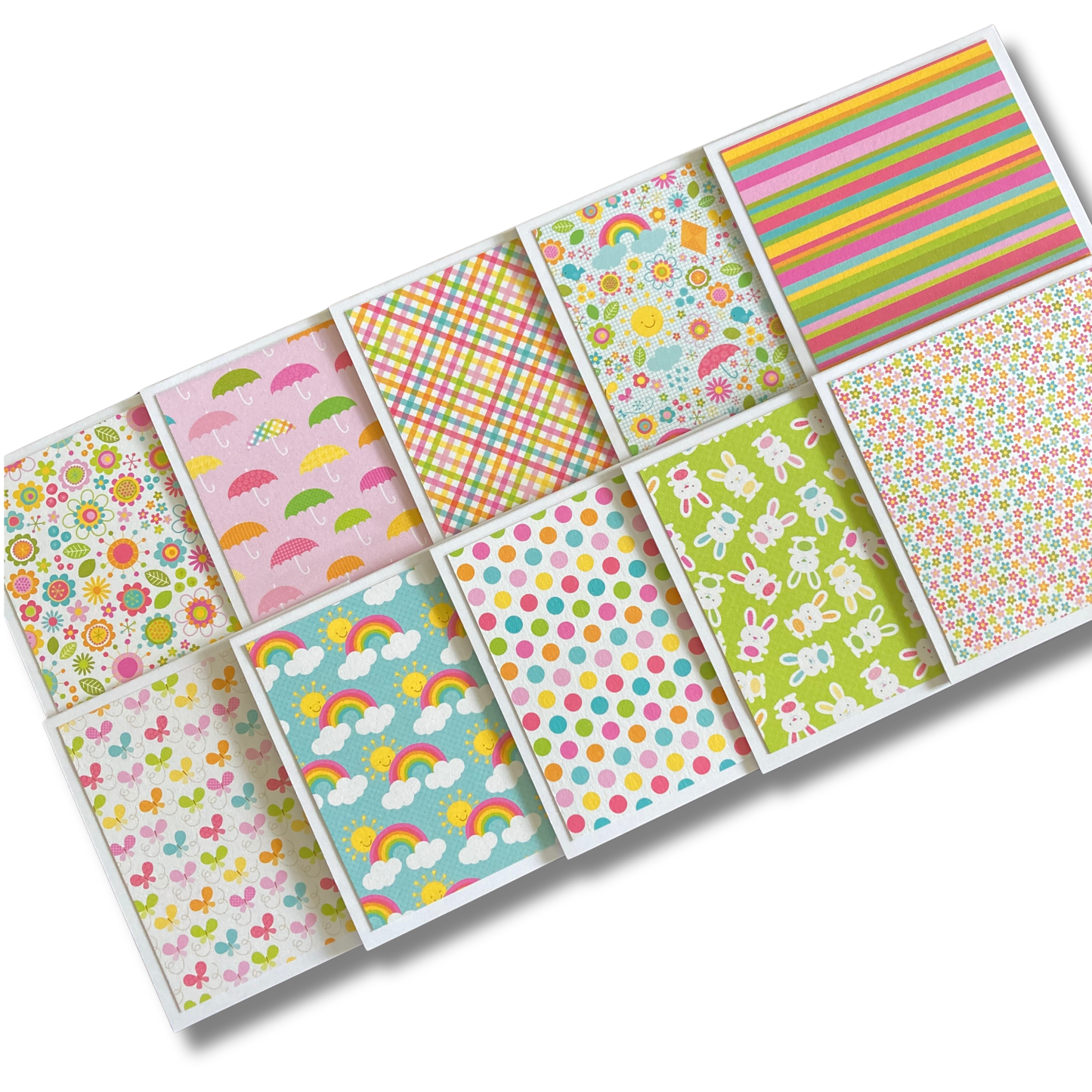 3x3 Springtime Note Cards