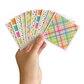 3x3 Doodlebug Rainbow Note Cards