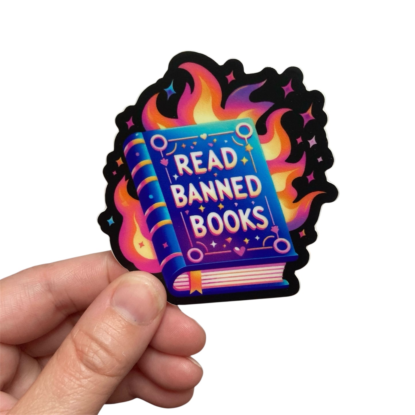Read Banned Books Sticker