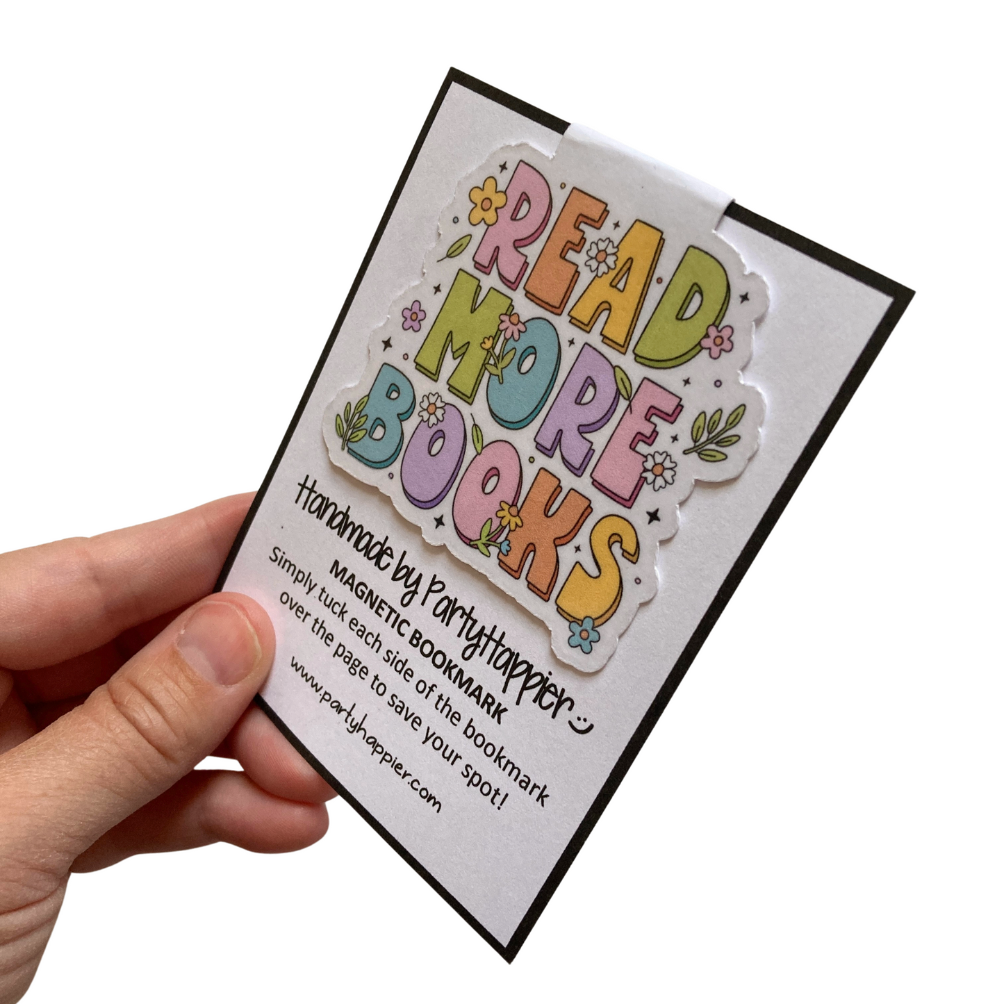 Read More Books Rainbow Bookmark