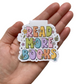 Read More Books Rainbow Bookmark