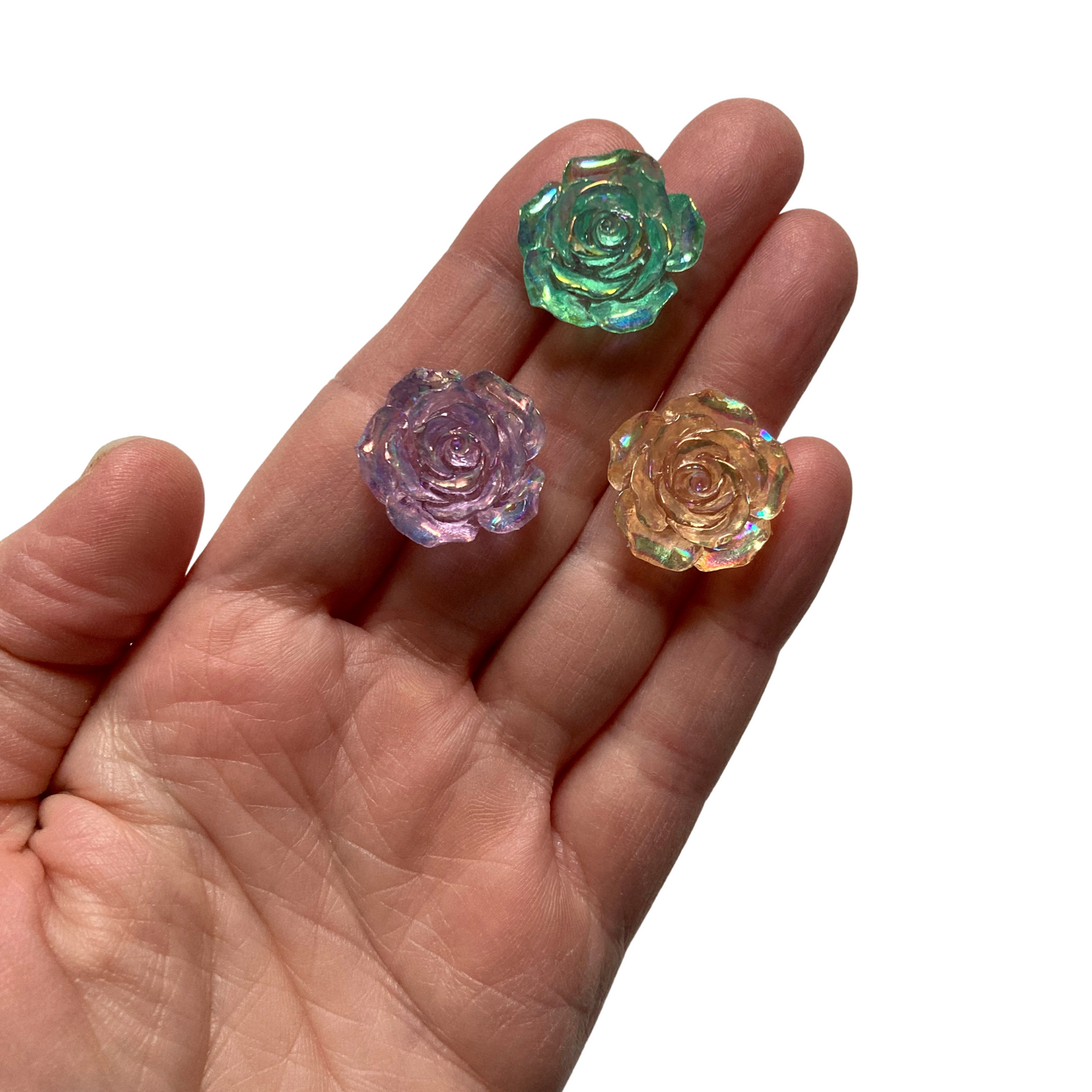 Shimmery Rose Magnets