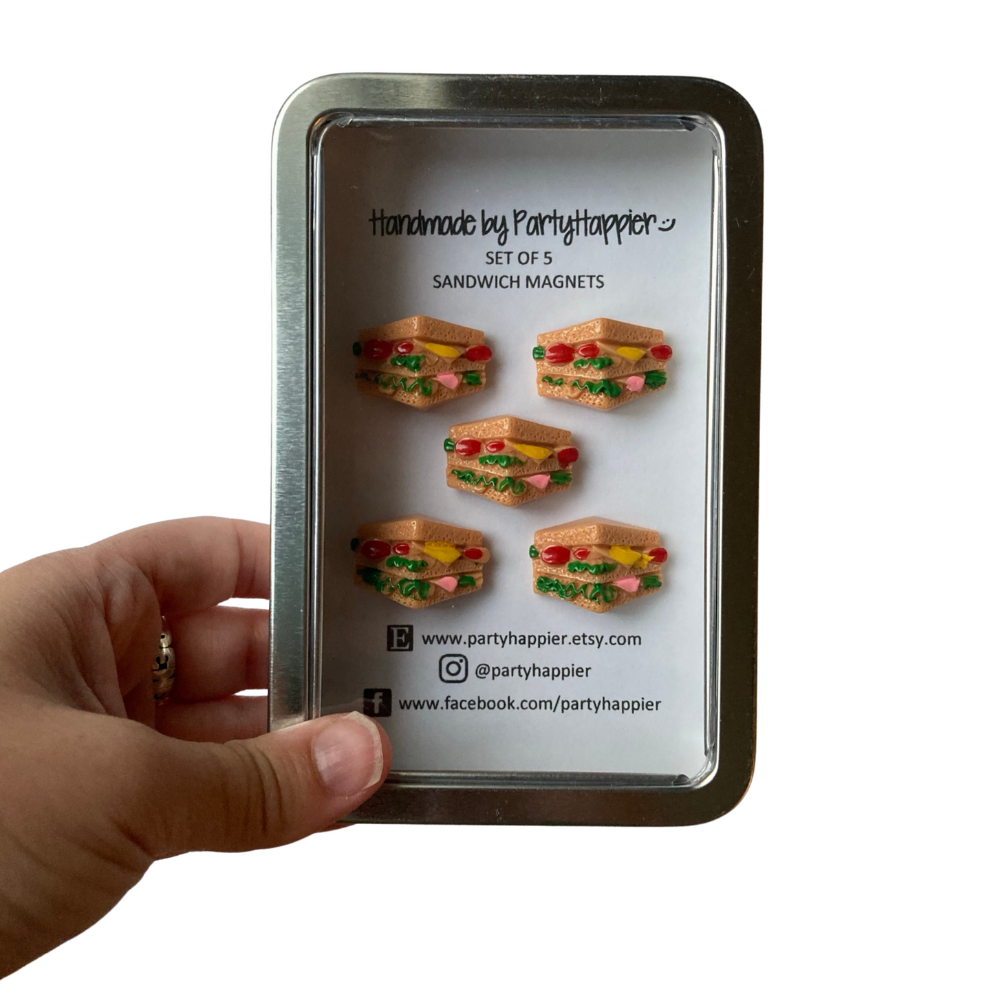 Sandwich Magnets