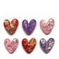 Shiny Valentine Heart Magnets