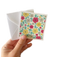 3x3 Here Is Happy Note Cards