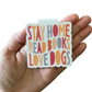 Stay Home Read Books Love Dogs Magnetic Bookmark