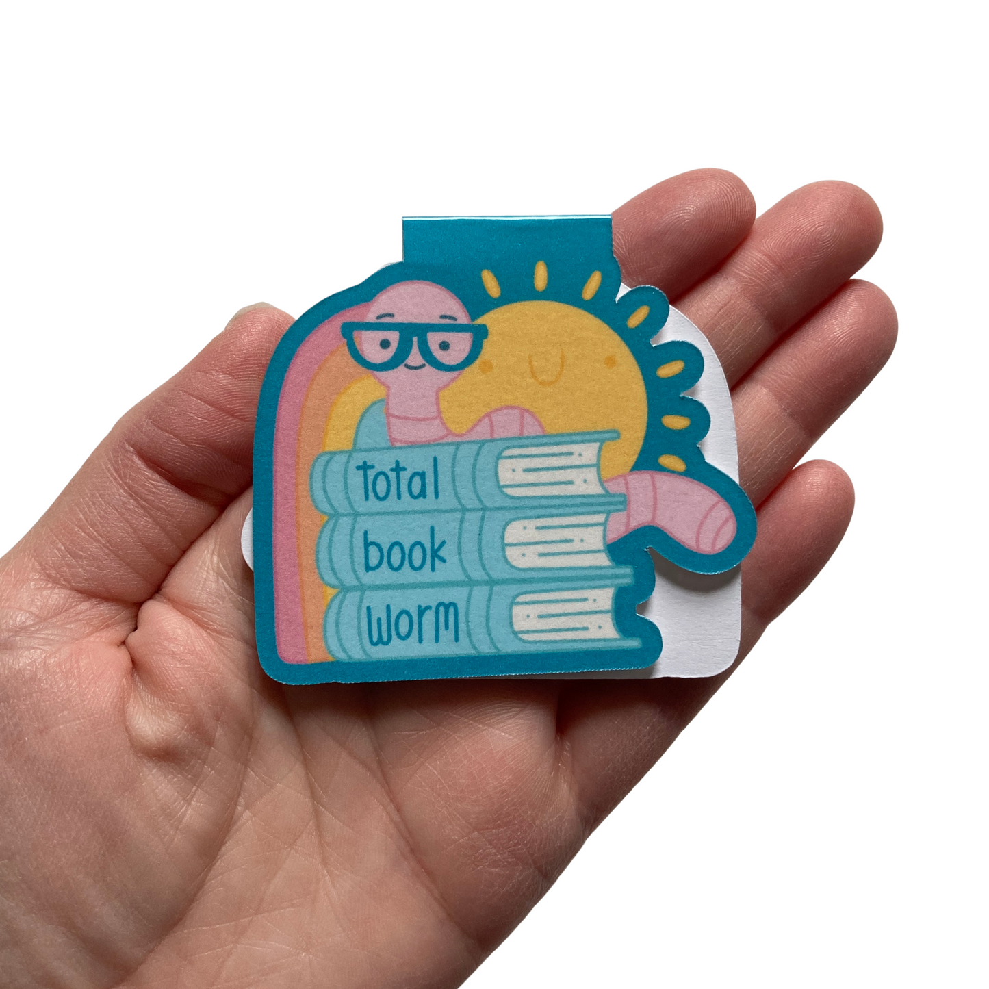 Total Bookworm Magnetic Bookmark