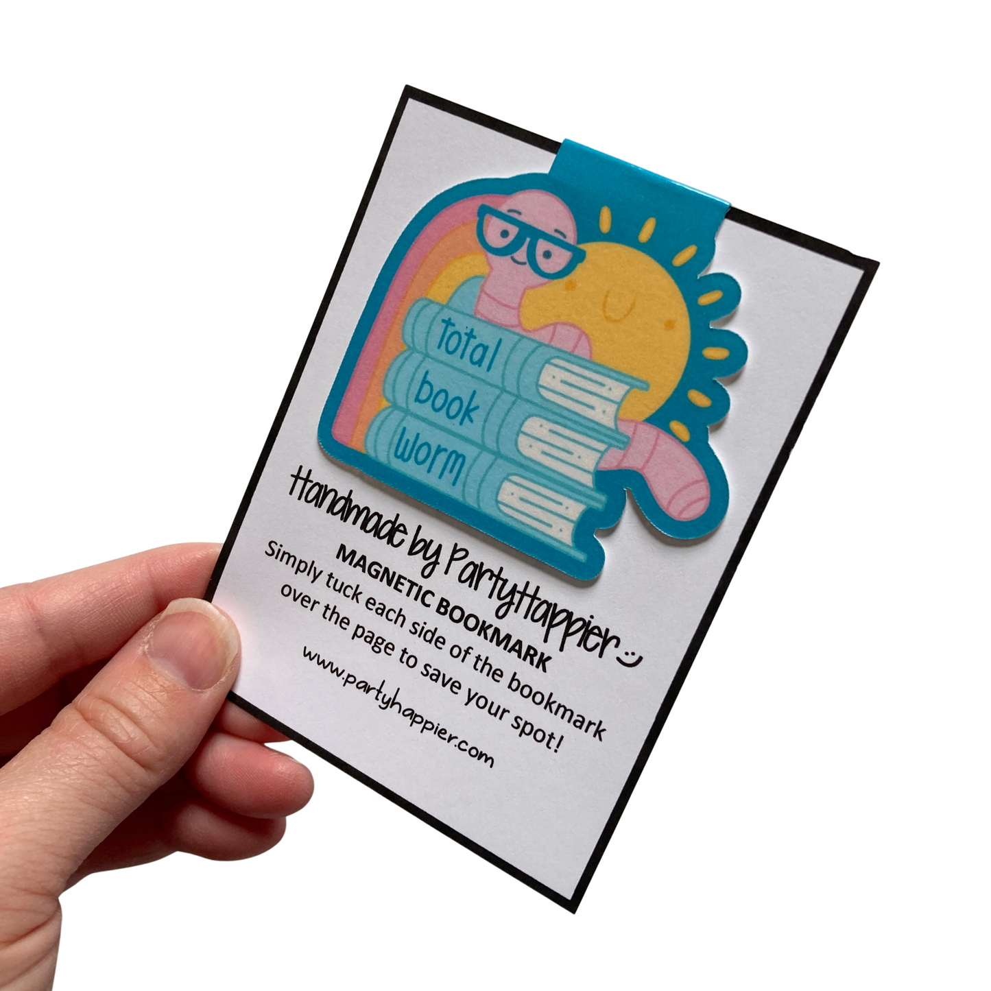 Total Bookworm Magnetic Bookmark