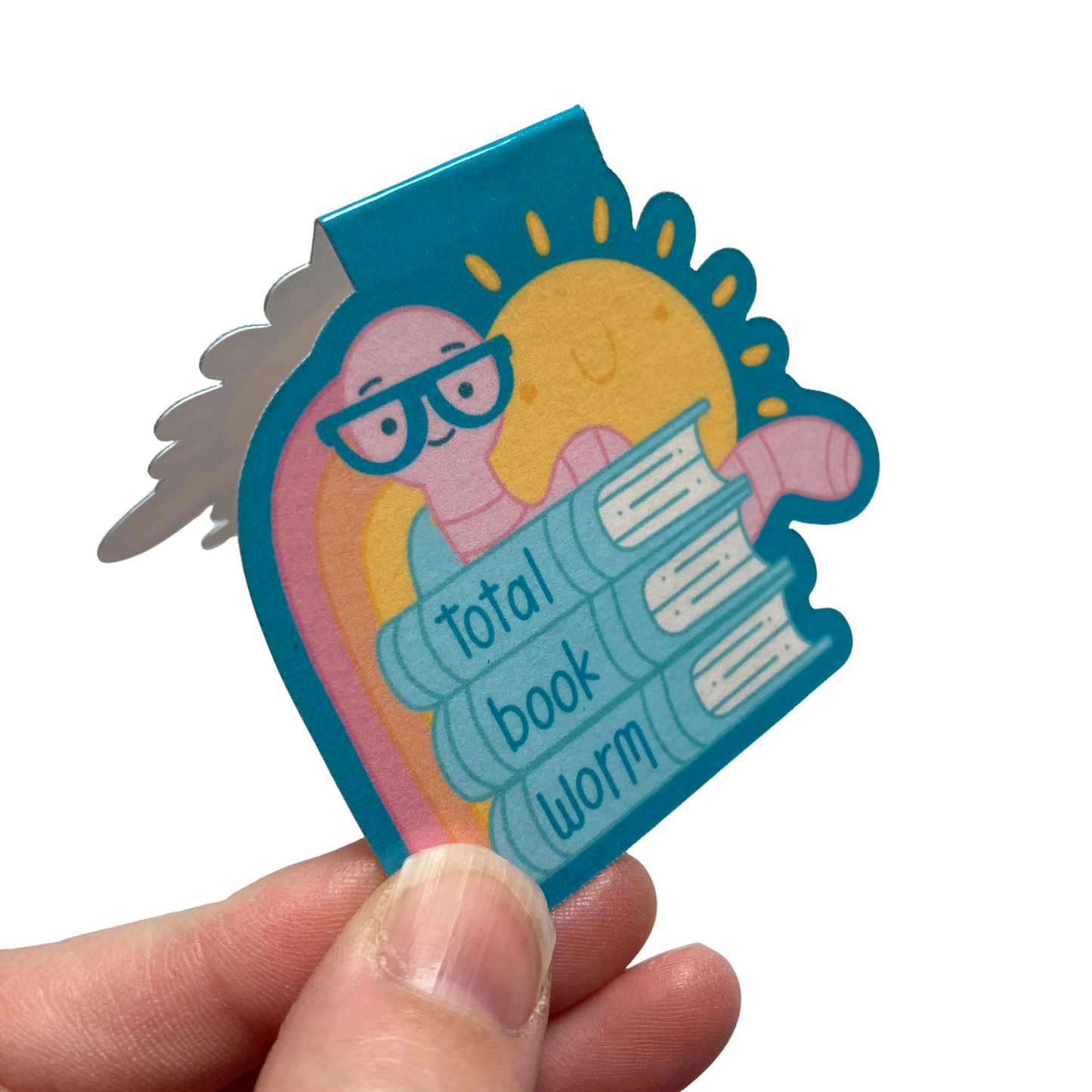 Total Bookworm Magnetic Bookmark