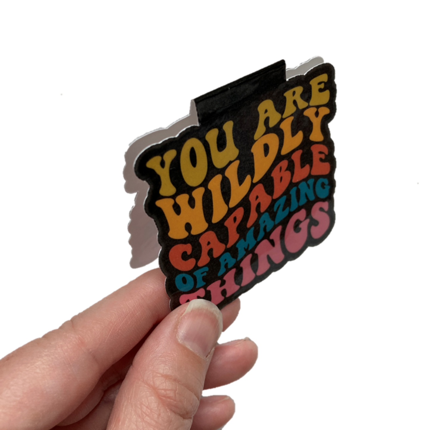 You Are Wildly Capable of Amazing Things Bookmark