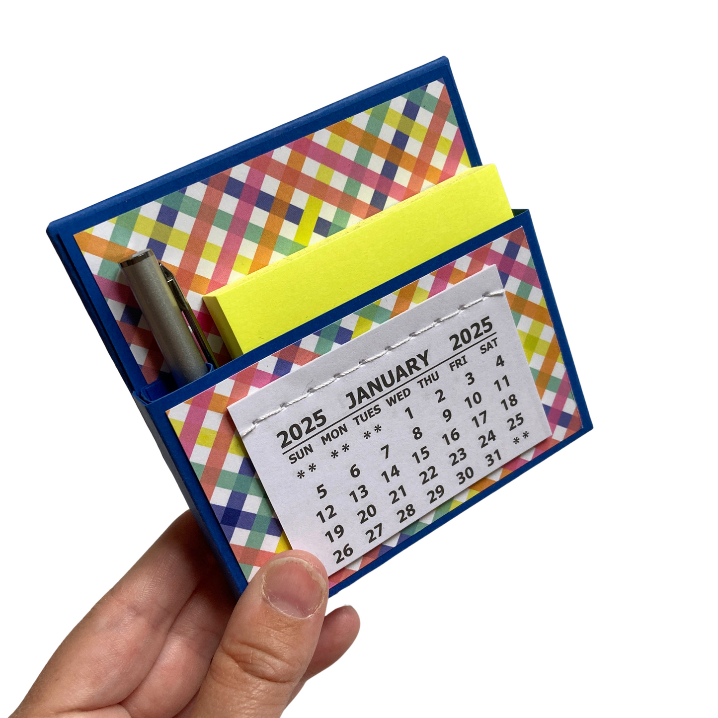 Live Life Happy 2025 Desk Calendar