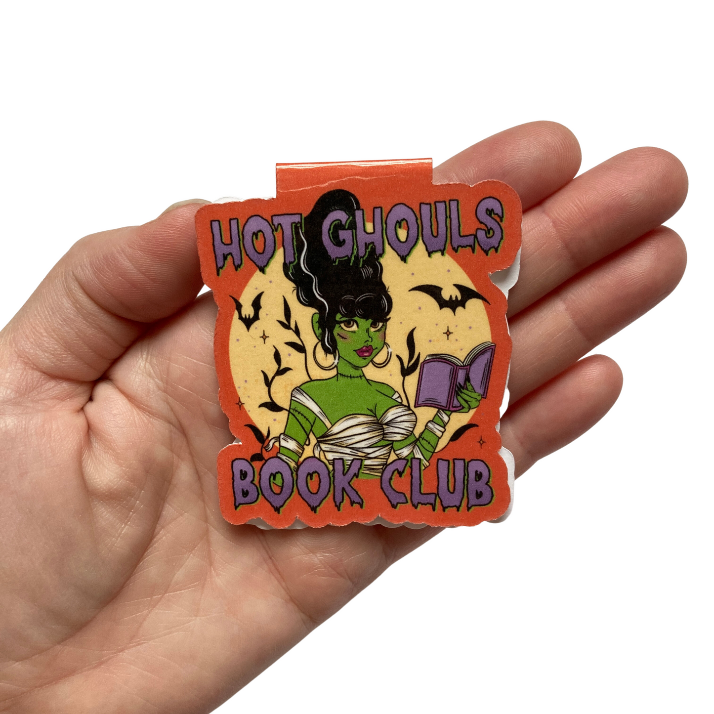 Hot Ghouls Book Club Bookmark