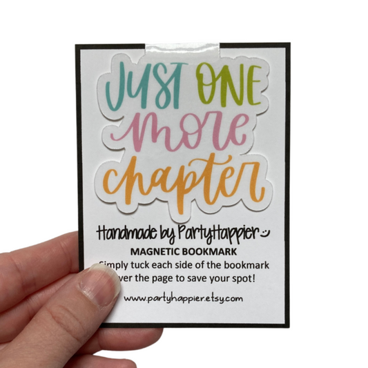 Just One More Chapter Bookmark