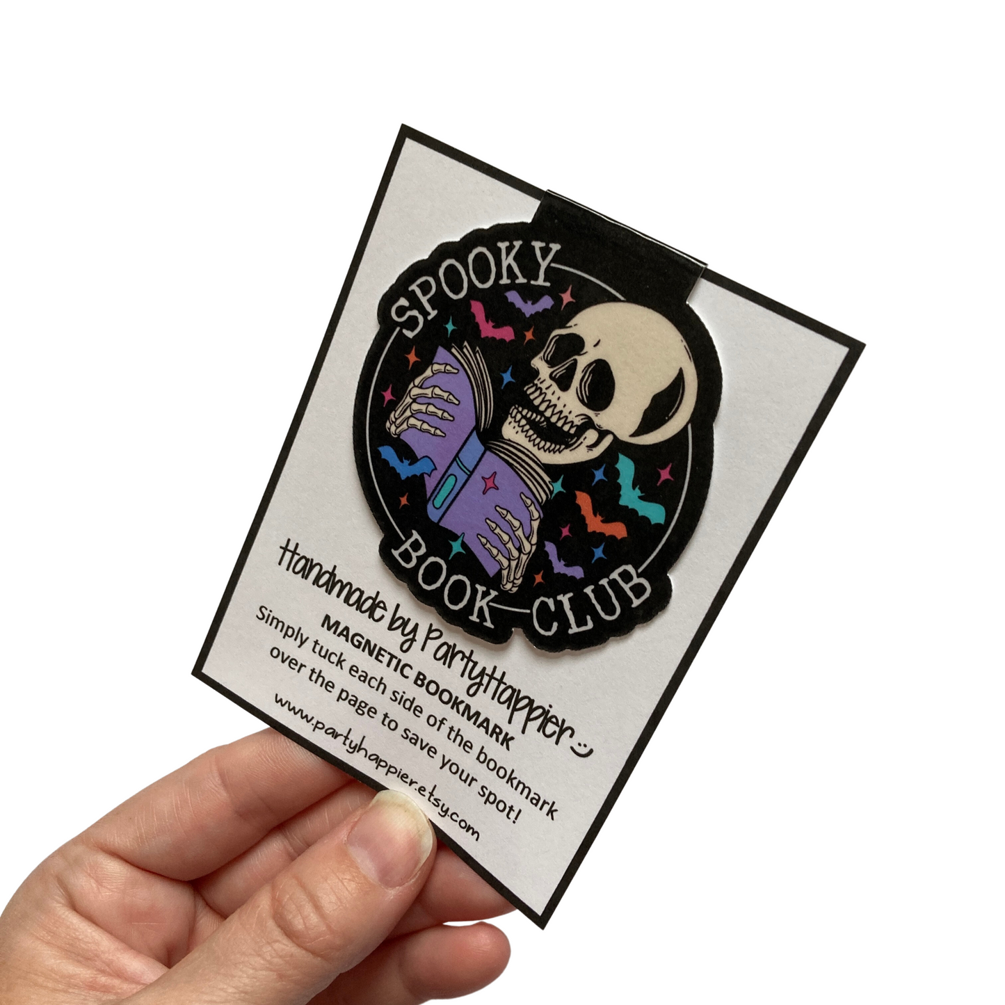 Spooky Book Club Bookmark