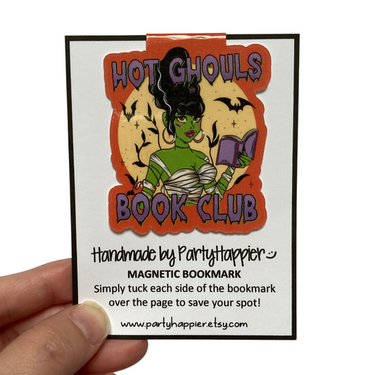 Hot Ghouls Book Club Bookmark