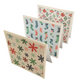 3x3 Happy Holidays Note Cards