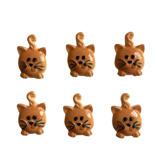 Orange Cat Magnets