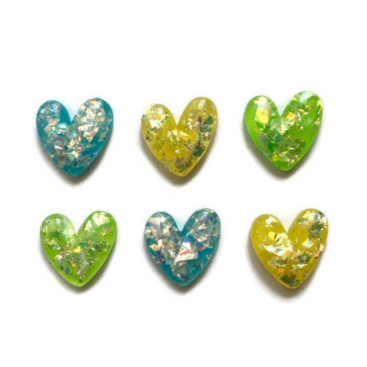 Shell Chip Heart Magnets