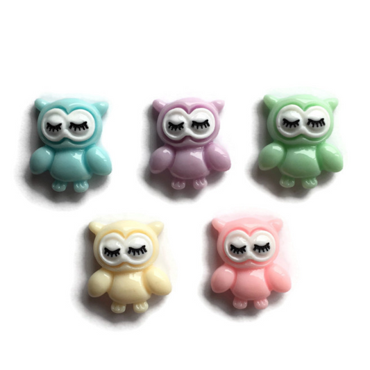 Pastel Owl Magnets