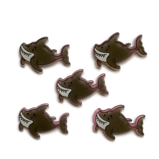 Gray Shark Magnets