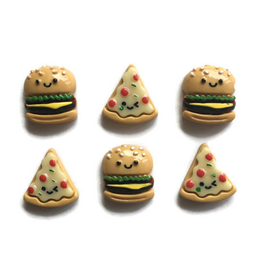 Burger and Pizza Magnets