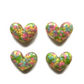 Beaded Heart Magnets