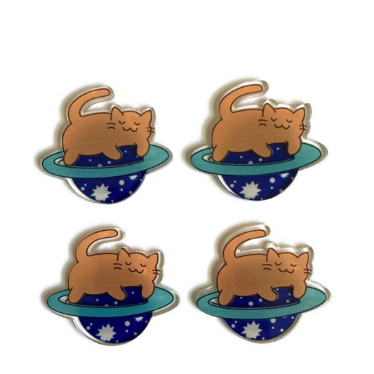 Space Cat Magnets