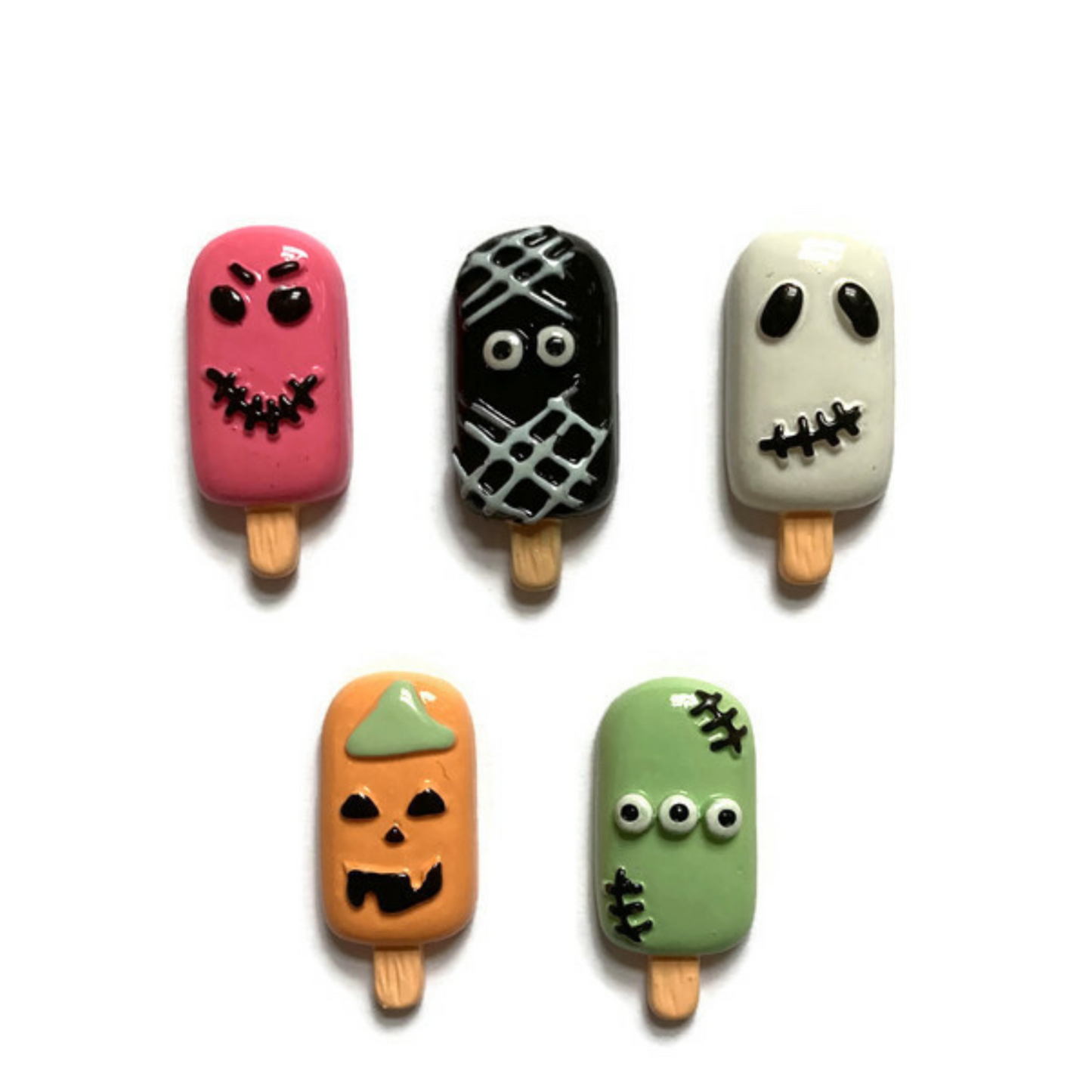 Halloween Popsicle Magnets