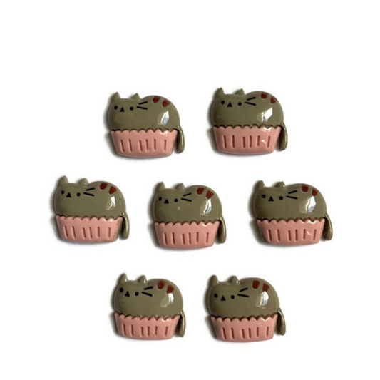 Cupcake Cat Magnets