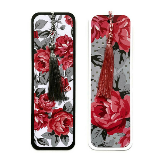 2-Pack Floral Bookmarks