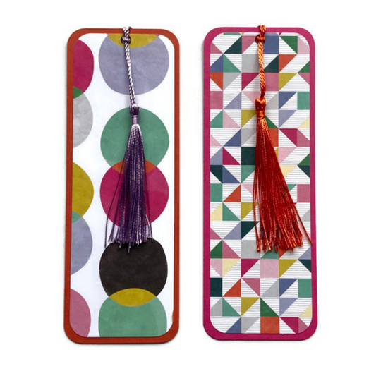 2-Pack Triangle & Dot Bookmarks
