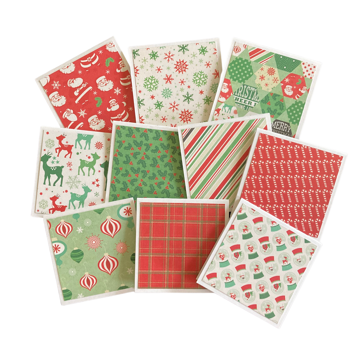 3x3 Christmas Cheer Note Cards