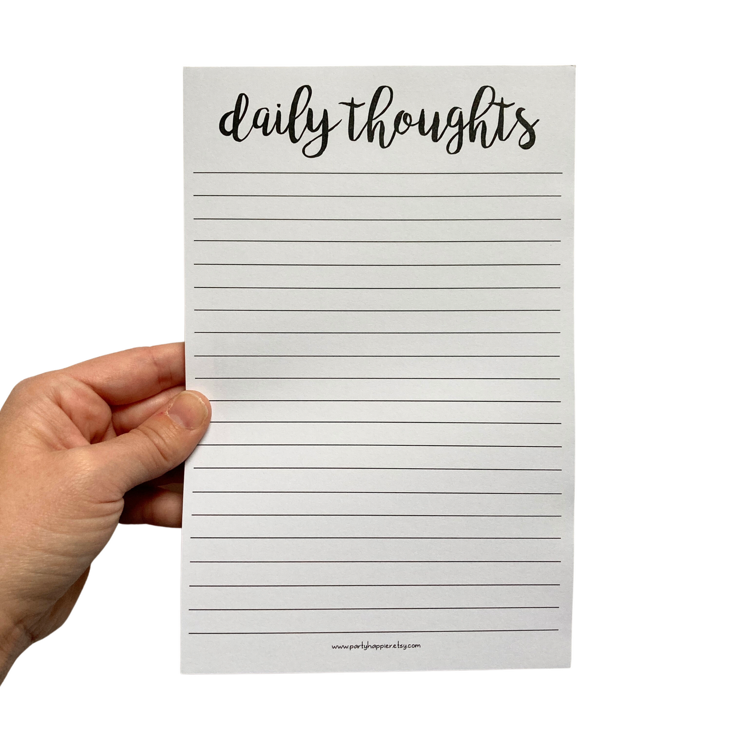 Daily Thoughts Notepad