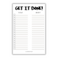 Get It Done Notepad