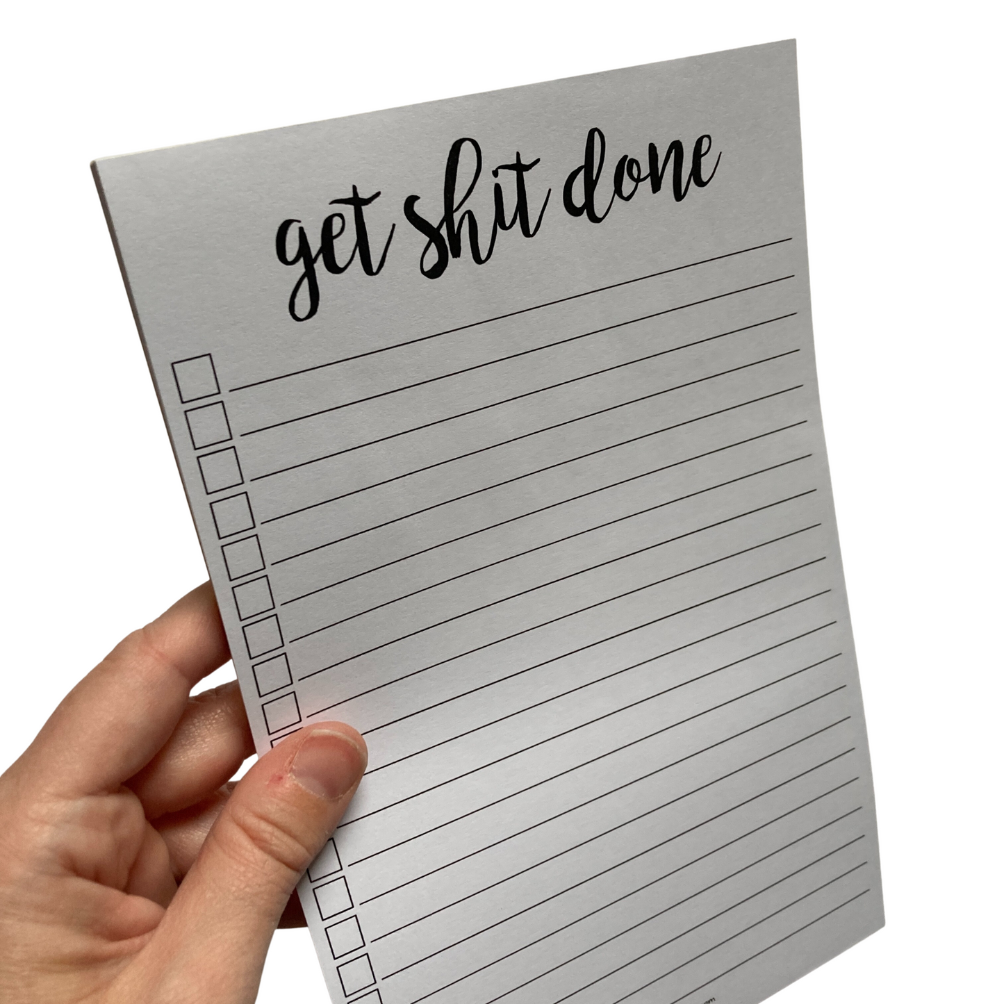 Get Shit Done Notepad