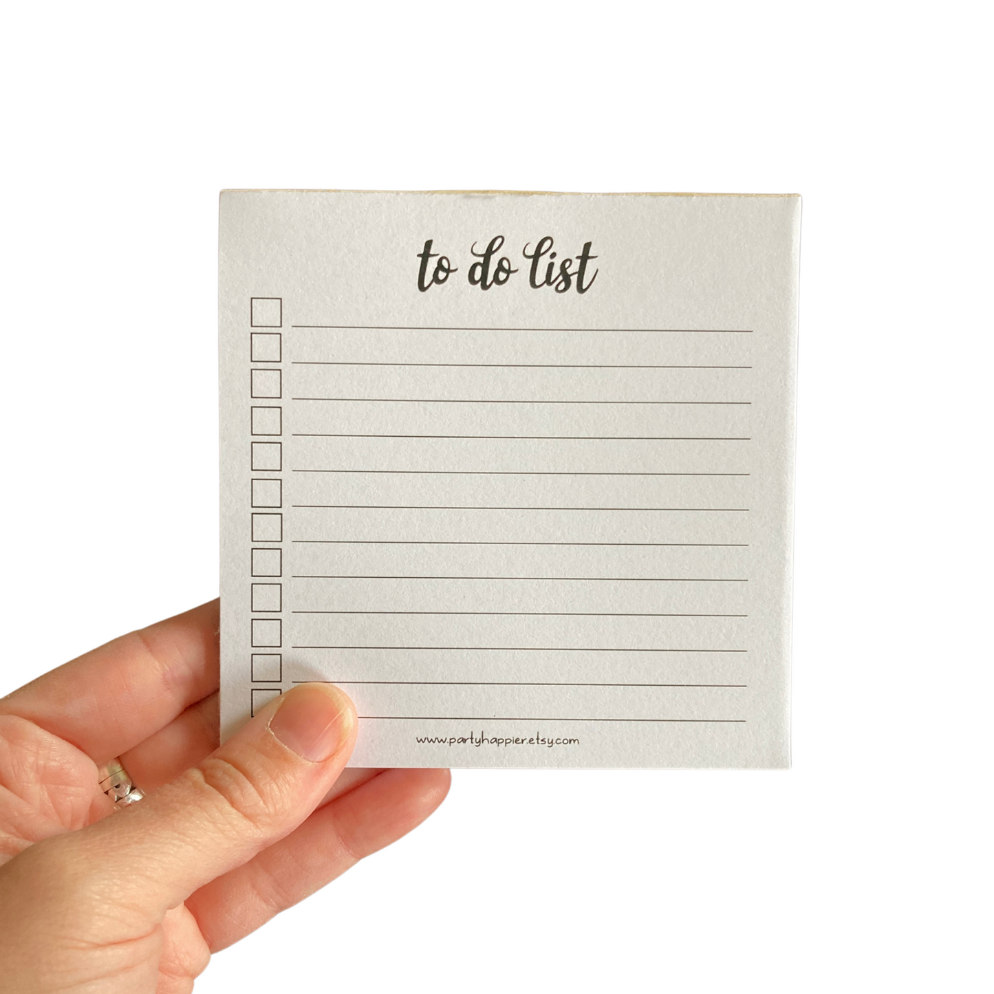 4x4 To Do List Notepad