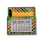 Diagonal Stripes 2024 Desk Calendar
